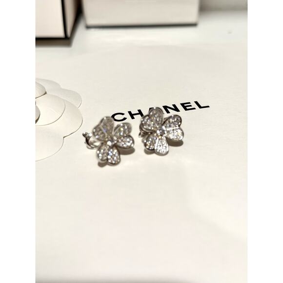 Frivole earrings large model in silver - Picture 3 of 6